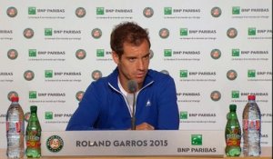 Roland Garros - Gasquet : "Un peu crispé au 1er set"