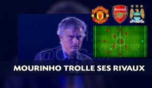 Mourinho trolle Arsenal et les deux Manchester sans les nommer