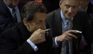 Nicolas Sarkozy de retour au Salon de l'agriculture