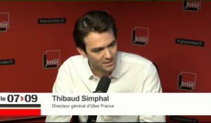 Thibaud Simphal : "Il n'y a pas de décisions de justice pour dire qu'Uber Pop est illégal"