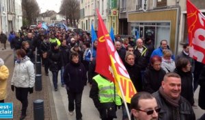 Cauval industries au bord du dépôt de bilan : les salariés manifestent