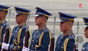 François Hollande aux Philippines pour parler du climat