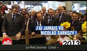 Nicolas Sarkozy répond à une blague de François Hollande