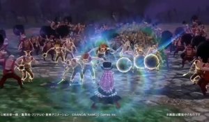 One Piece : Pirate Warriors 3 - Magellan, Perhona, Robin, Moriah et Brook en action