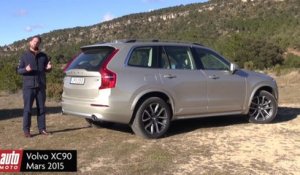 Nouveau Volvo XC90 2015 : l'essai vidéo complet