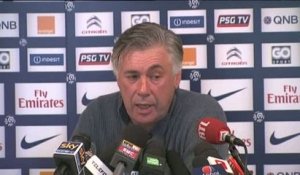 Foot - C.Ligue : Ancelotti, «Pastore a perdu confiance»