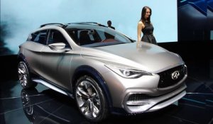 Salon Genève 2015 : l'Infiniti QX30 Concept en vidéo