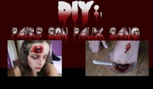 DIY: Créer son faux sang (Halloween, Maquillage FX,...)