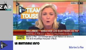 Zapping Actu du 05 Mars 2015 - Hollande veut arracher les électeurs du FN