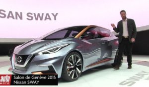Nissan Sway Concept - Salon de Genève 2015 : présentation live AutoMoto