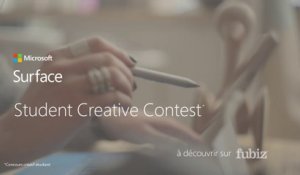 Microsoft Surface / Student Creative Contest : appel à créations