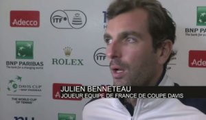 Tennis - Coupe Davis : Benneteau «Solides du début à la fin»