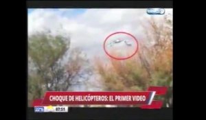 Les images de la collision des hélicoptères de Dropped