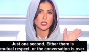Rima Karaki arrête l'interview d'un cheikh insolent