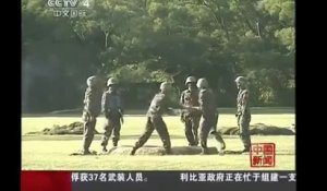Le jeu de la bombe chez les militaire chinois