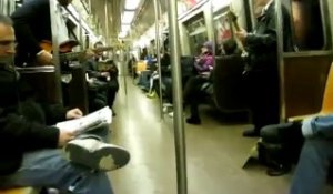 La musique de Mario Bros dans le métro