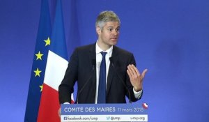 Laurent Wauquiez - Assemblée du comité des maires