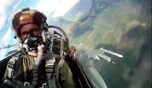Vidéo d'un entrainement en F-16 Fighting Falcon