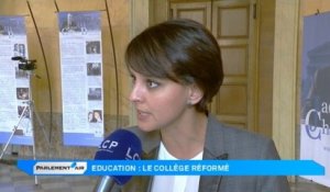 Najat Vallaud-Belkacem : "On ne peut renoncer au collège unique"