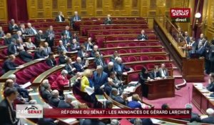 Réforme du Sénat : Les annonces de Gérard Larcher