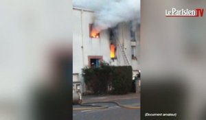 Pompier mort à Livry-Gargan : les images du pavillon en feu