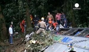 Brésil : près de 50 morts dans un accident d'autocar