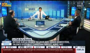 Le Club de la Bourse: Didier Demeestère, Christian Parisot et Frédéric Rozier - 10/03