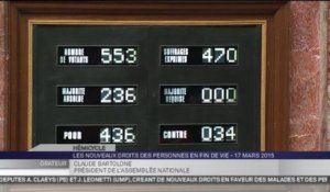 L'Assemblée vote la proposition de loi sur la fin de vie