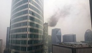 Incendie d'une tour de la Défense