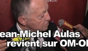 Jean-Michel Aulas revient sur OM-OL