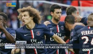 Le foot féminin trouve sa place en France