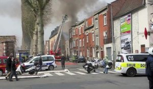 Incendie rue du Kiosque à Douai