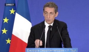 Départementales : pourquoi Sarkozy a la victoire modeste