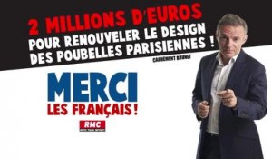 Merci les Français - 2 millions d’euros pour renouveler le design des poubelles parisiennes !