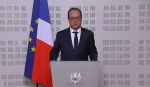 François Hollande : "Il n'y aurait aucun survivant" après le crash de l'A320