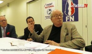 Le Pen père traite Sarkozy et Valls d' « hystéroïdes »