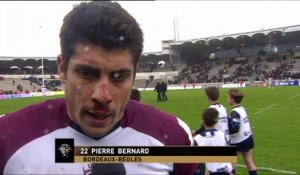 TOP14 - Bordeaux-La Rochelle: Interview Pierre Bernard (BOR) - J21 - Saison 2014/2015