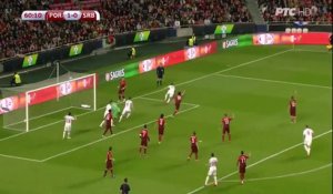 Le but en reprise de volée de Nemanja Matic (Portugal-Serbie)