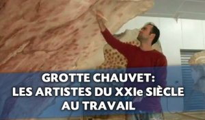 Grotte Chauvet: Les artistes du XX1e siècle au travail
