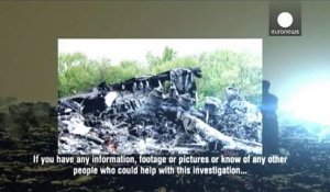Crash du MH17 : lancement d'un appel à témoins lié à un missile BUK