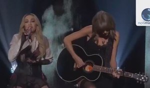 Madonna y Taylor Swift compartieron tarima en los premios iHeartRadio