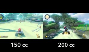 Mario Kart 8 - Comparatif 150cc vs 200cc
