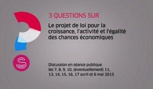 [Questions sur] Le projet de loi Macron