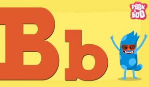 The B Song | Learn Alphabets A - Z | English Songs And Rhymes For Kids | Peekaboo