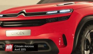 Citroën Aircross Concept 2015 : un SUV très chevronné - Officiel