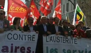 Mobilisation contre l'austérité à Paris : "succès retentissant"  pour les syndicats