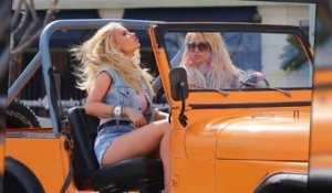 Britney Spears et Iggy Azalea tournent le clip de Pretty Girls