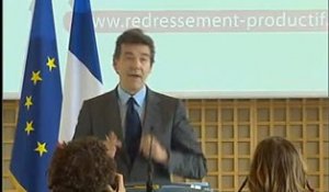 Archive - Point presse d'Arnaud Montebourg le 13 juin 2012