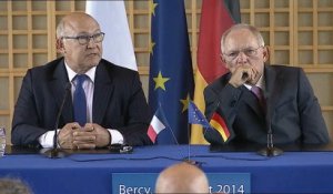Archive - [Version française] Rencontre franco-allemande à Bercy, le 28 août 2014