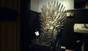 Un fan de Game of Thrones se fait construire des "Iron WC"